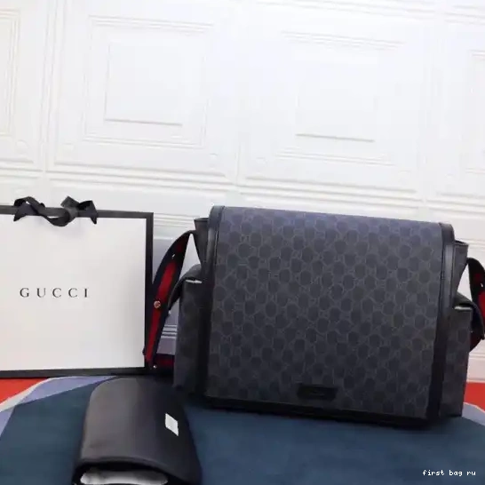 First bag ru GG GUCCI diaper bag Supreme 0508